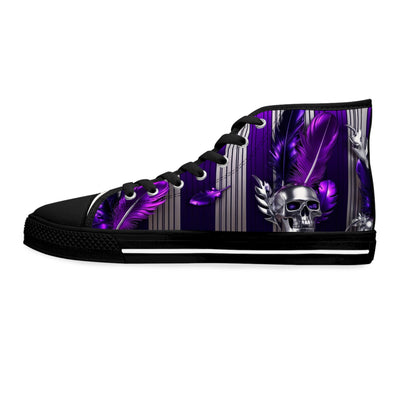 Women's High-Top Sneakers, Vivid Creations Designer Shoes