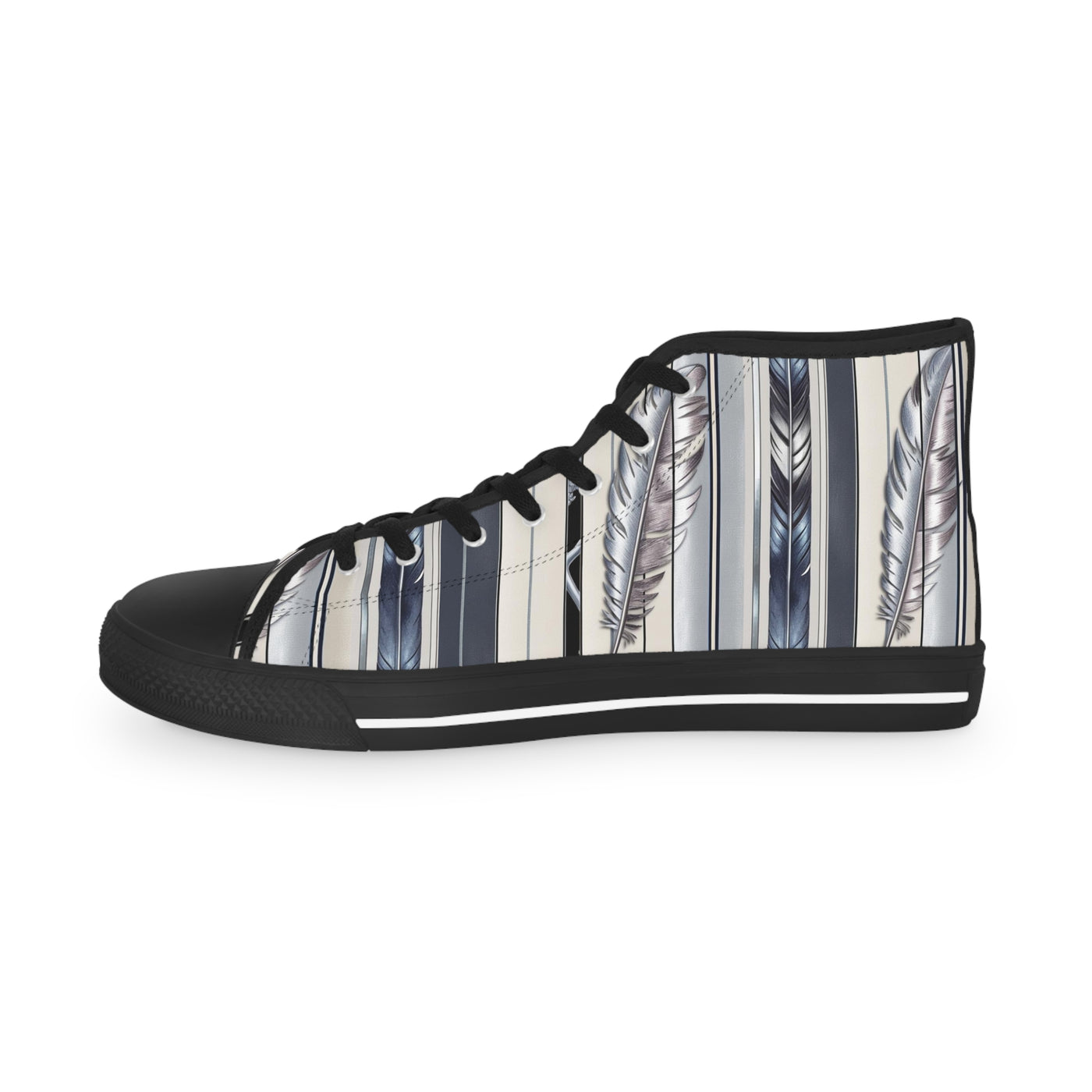 Men's High-Top Sneakers, Vivid Creations Designer Shoes