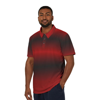 Stylish Gradient Golf Polo Shirt - Perfect for Casual Outings or Sports Events