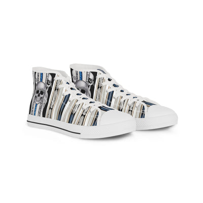 Men's High-Top Sneakers, Vivid Creations Designer Shoes