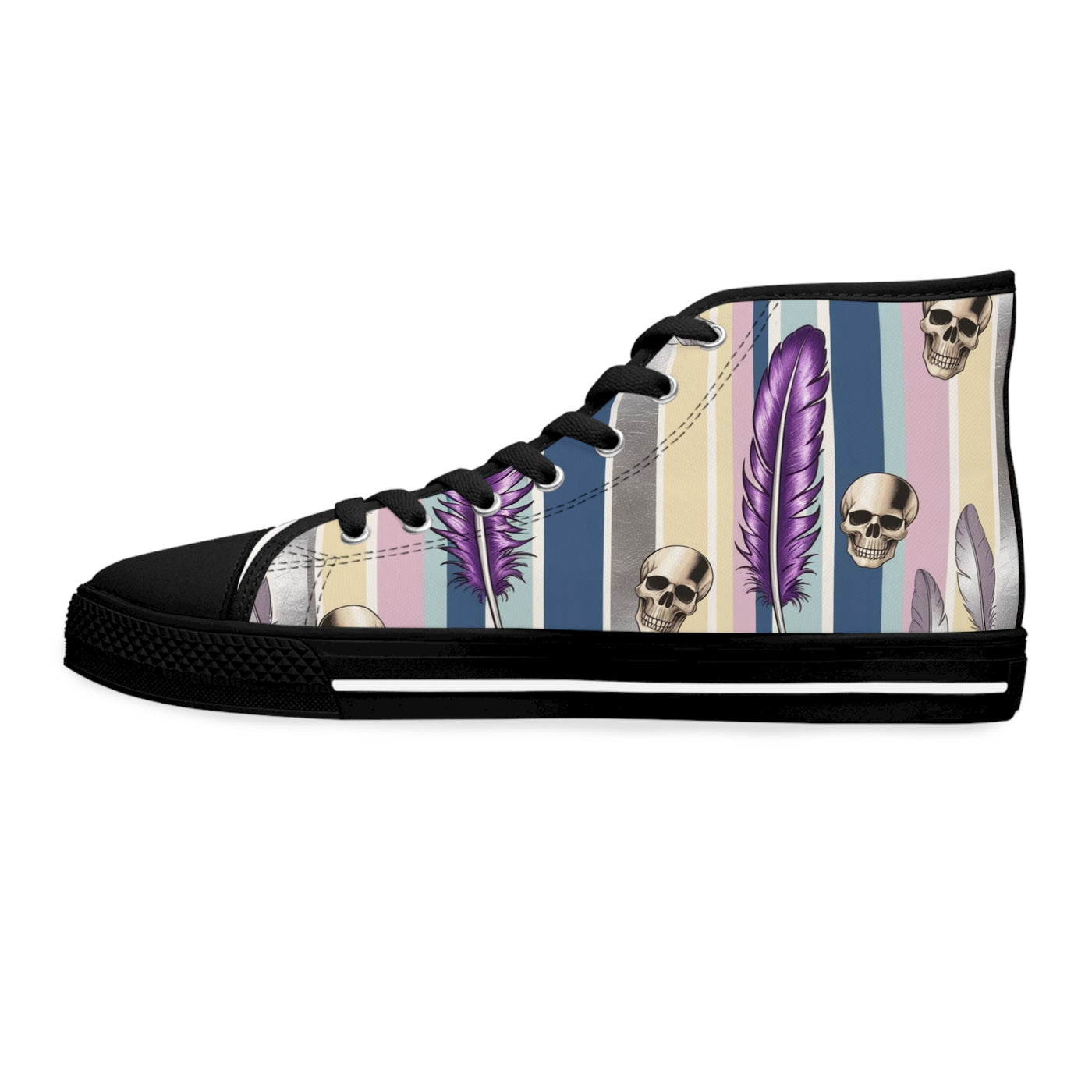 Women's High-Top Sneakers, Vivid Creations Designer Shoes