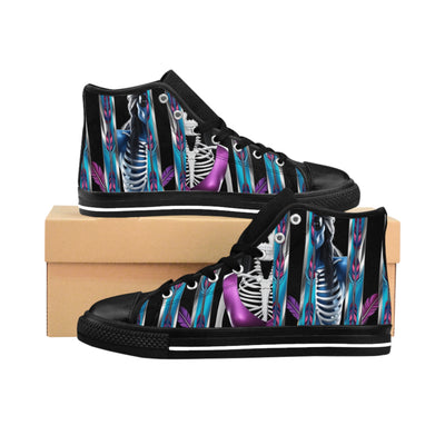 Women's Classic High-Top's Sneakers, Vivid Creations Designer High-top's