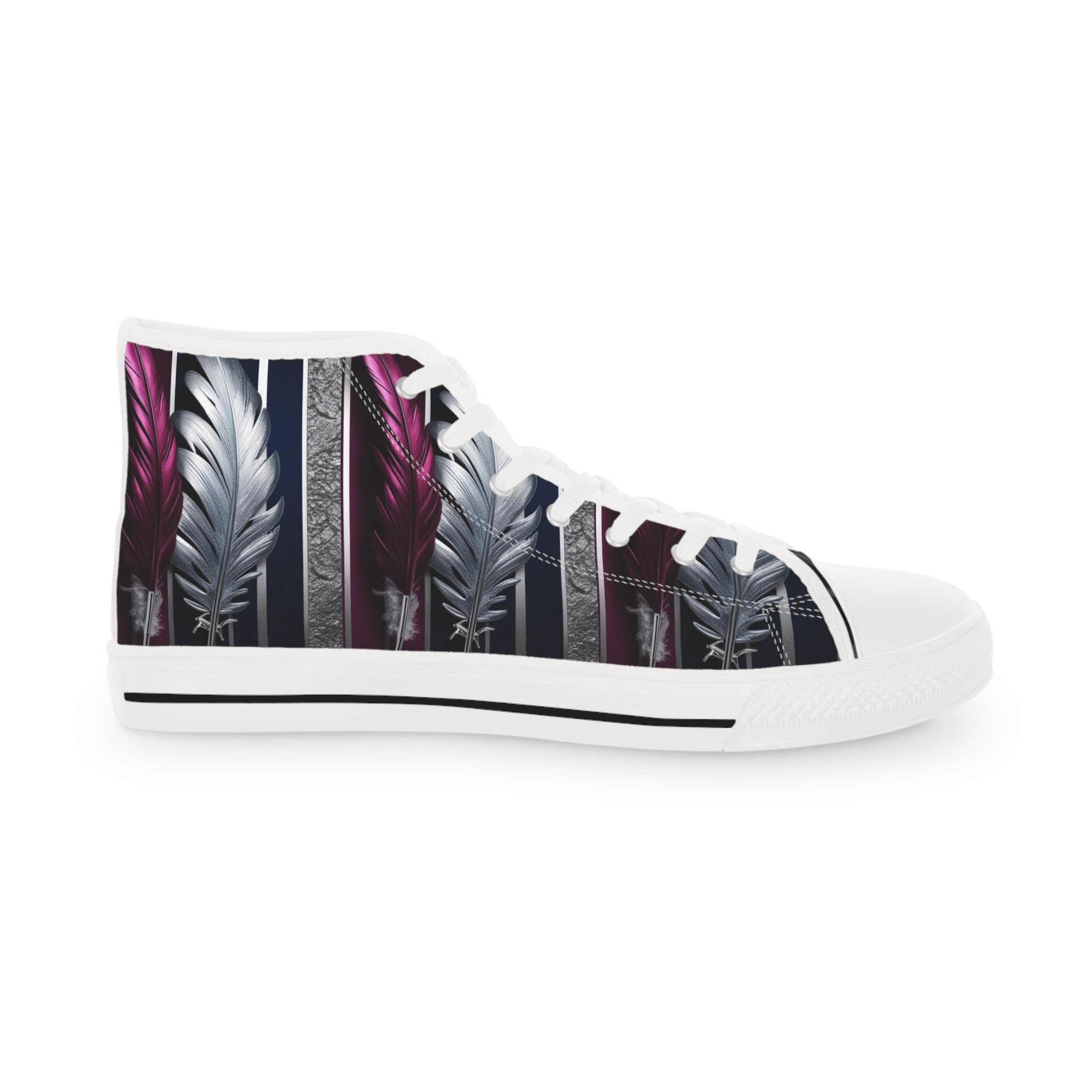 Men's High-Top Sneakers, Vivid Creations Designer Shoes