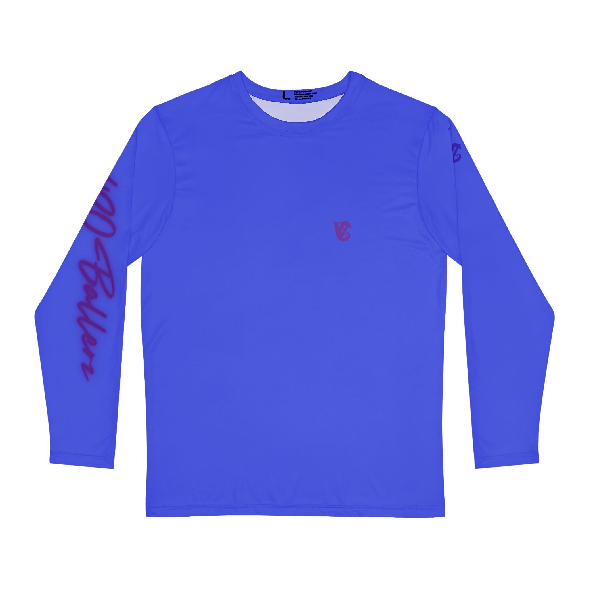 420 Ballerz 006 Long Sleeve, Golf Shirt