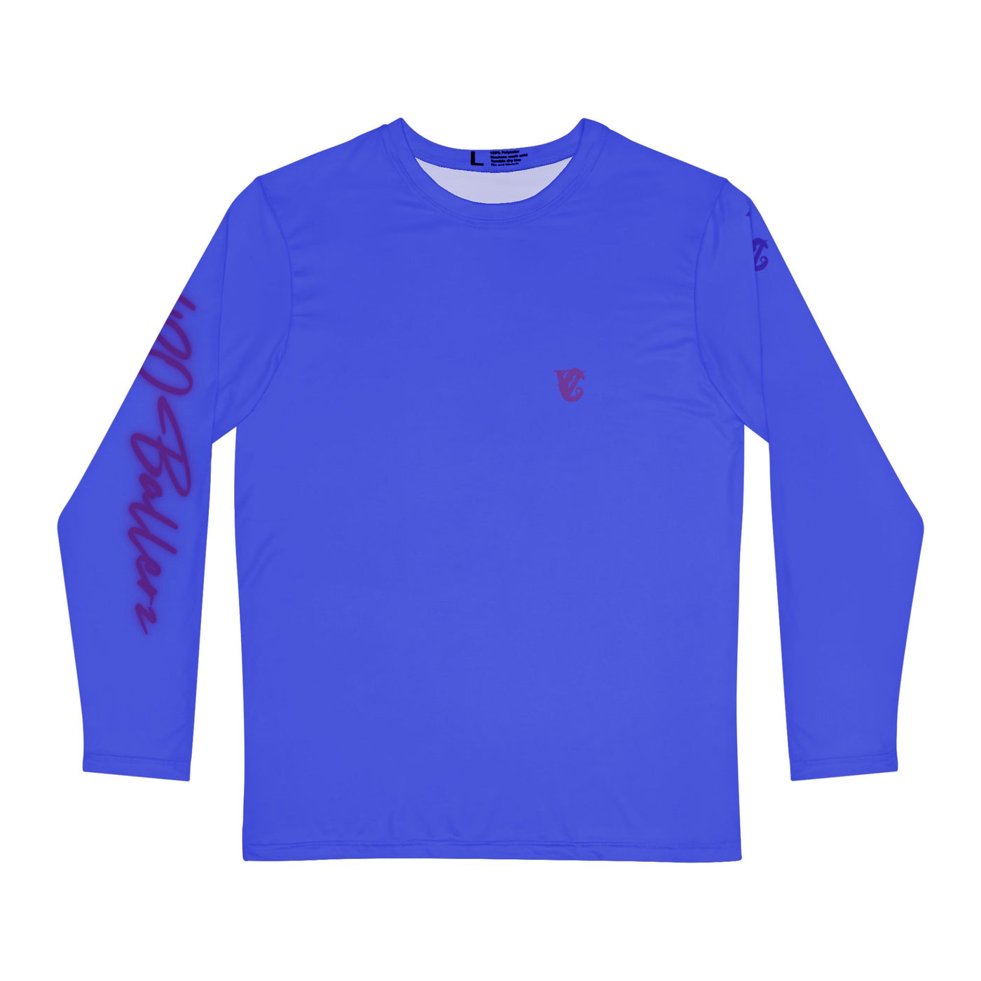 Long Sleeve Golf T-shirt, 420 Ballerz Collection 006 Long Sleeve