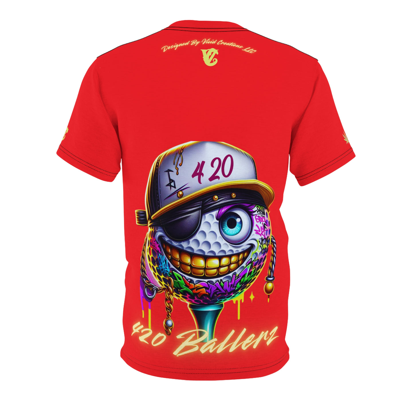 Golf T-shirt, 420 Ballerz Collection 011 T-shirt