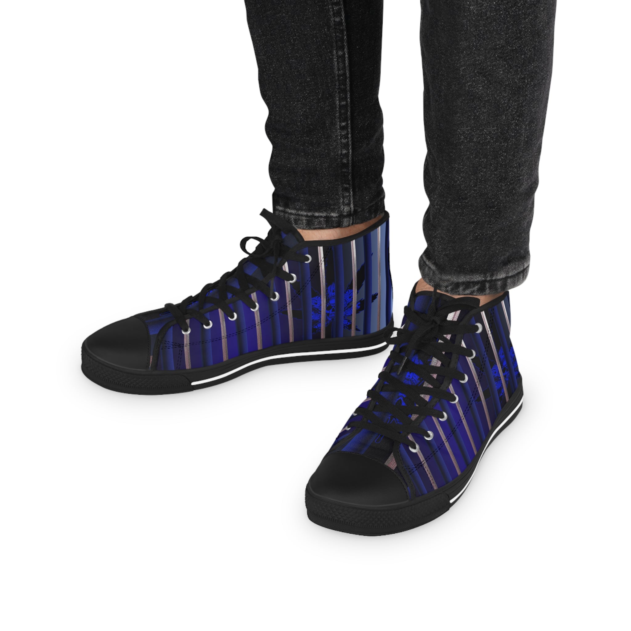 Men's High-Top Sneakers, Vivid Creations 420 Designer Shoes