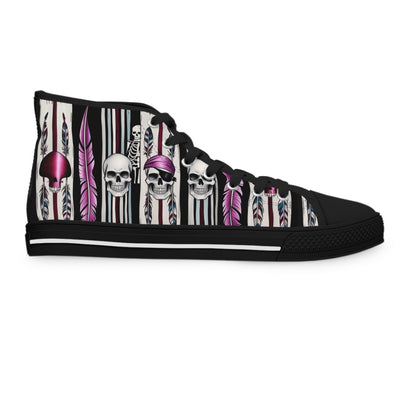 Women's High-Top Sneakers, Vivid Creations Designer Shoes