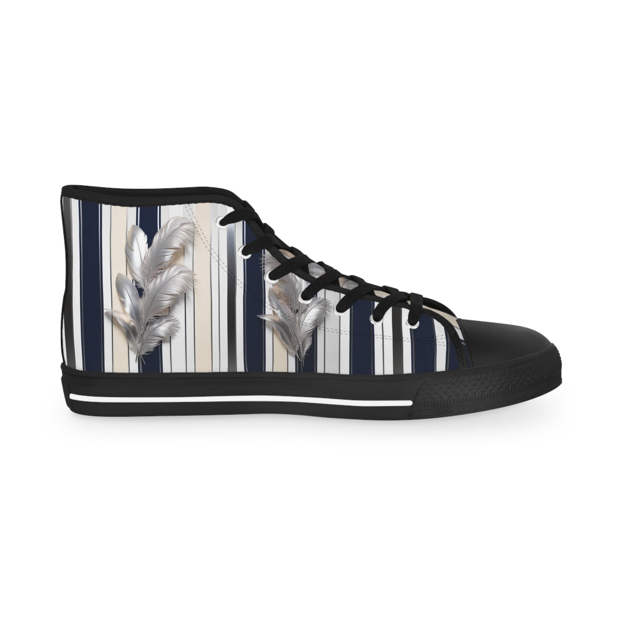 Men's High-Top Sneakers, Vivid Creations Designer Shoes