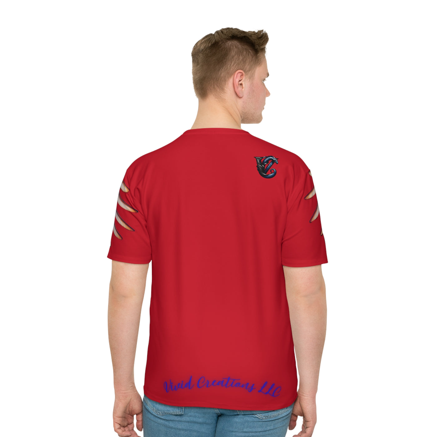 Eagle American Flag Design T-shirt