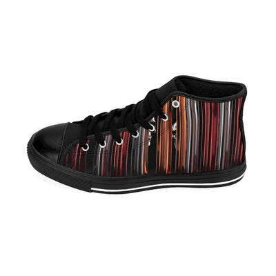 Men's Classic High-Top's Sneakers, Vivid Creations Designer High-top's