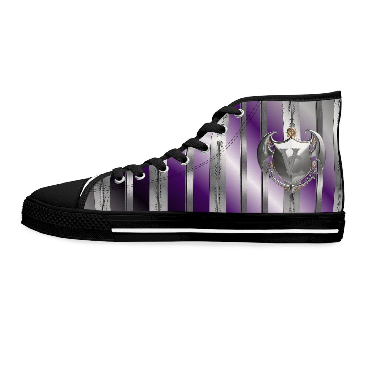 Women's High-Top Sneakers, Vivid Creations Designer Shoes