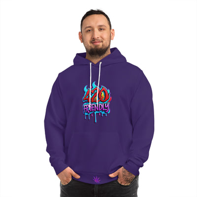 Men's Graphic Hoodie Vivid Creations "420 Friendly" Hooded Sweatshirt