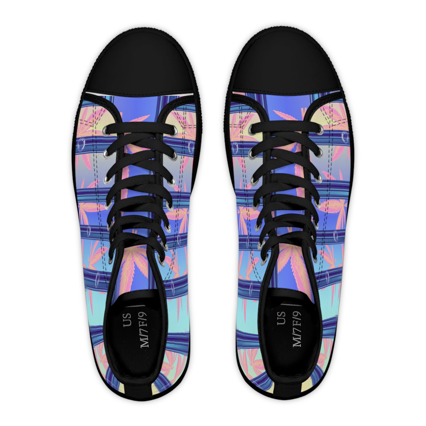 Women's High-Top Sneakers, Vivid Creations Designer Shoes