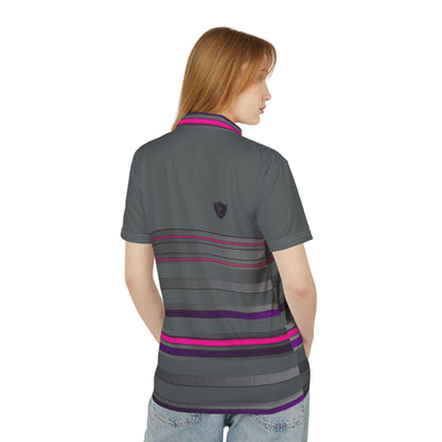 Stylish Striped Unisex Polo Shirt - Perfect for Casual Outings & Summer Parties