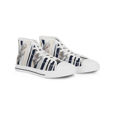 Men's High-Top Sneakers, Vivid Creations Designer Shoes