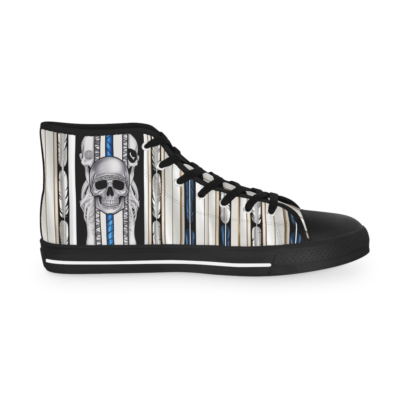 Men's High-Top Sneakers, Vivid Creations Designer Shoes