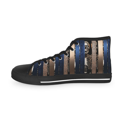 Men's High-Top Sneakers, Vivid Creations Designer Shoes