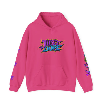 Just Dope Unisex Hooded Sweatshirt, Vivid Creations Graphic Sweatshirt, Best Hoodie for Men & Women