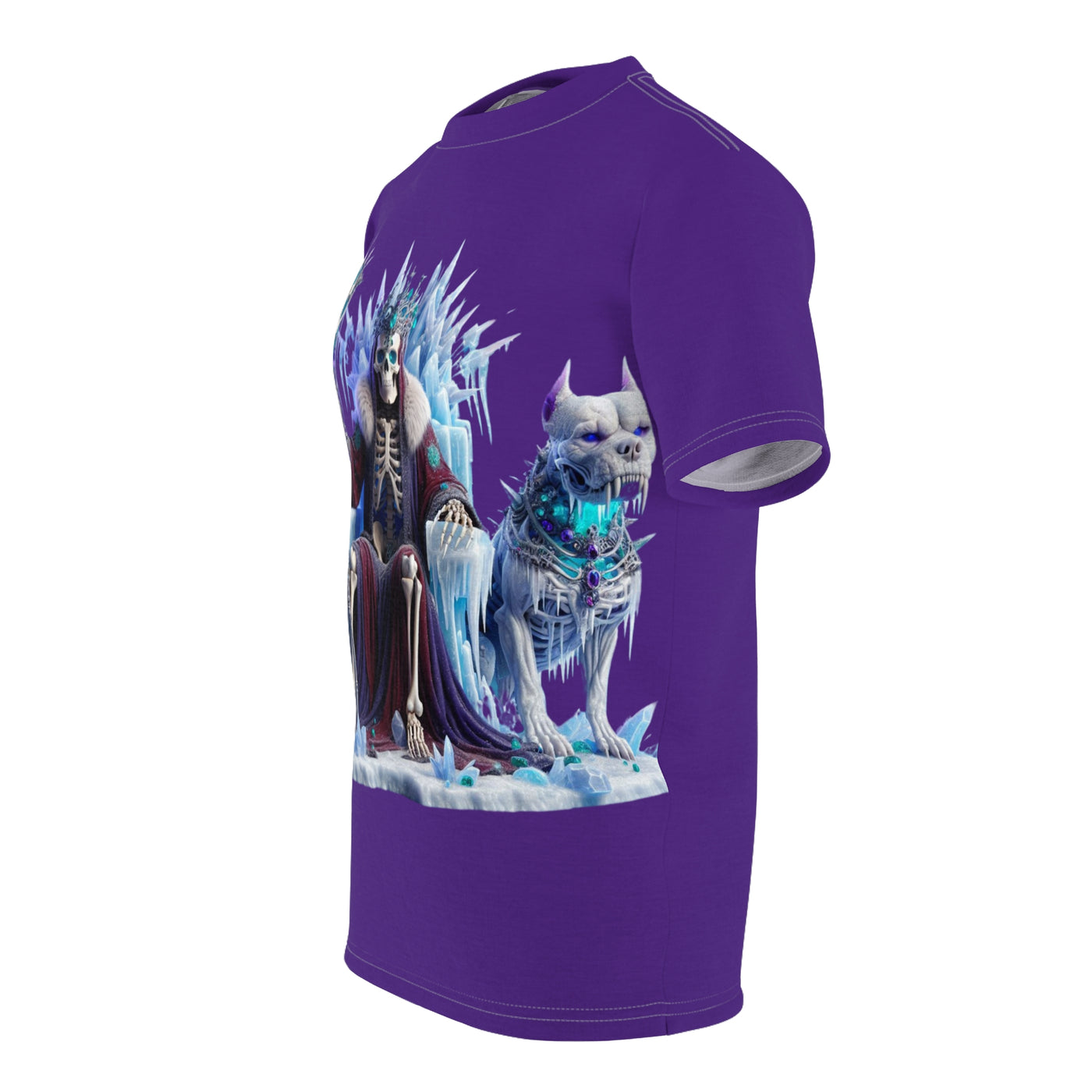 Graphic T-shirt - Skeleton Ice King W/ Pitbulls