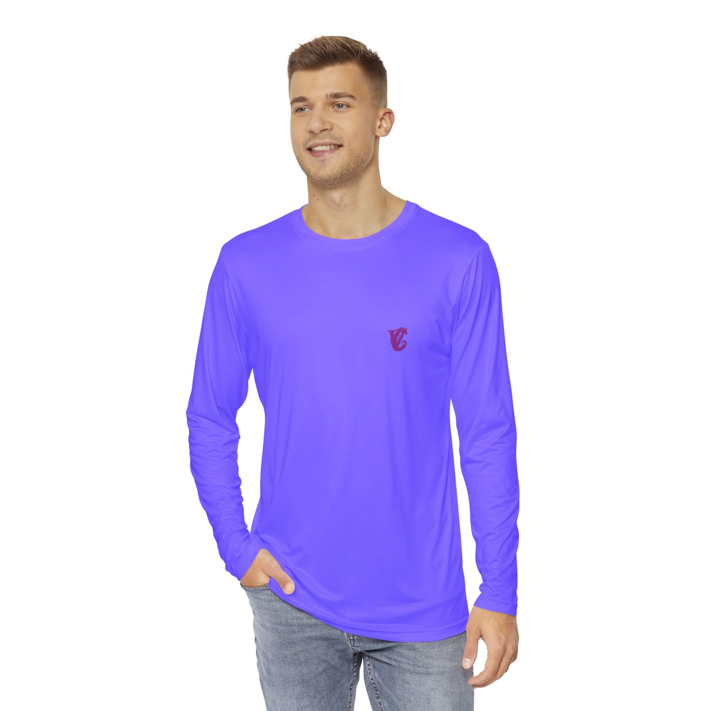 Long Sleeve Golf T-shirt, VC Ballerz Collection 015 Long Sleeve