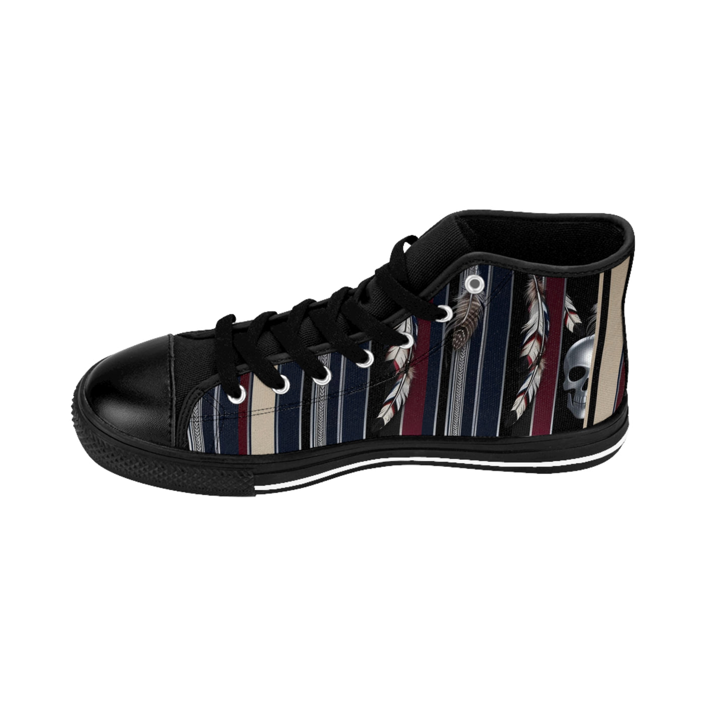 Men's Classic High-Top's Sneakers, Vivid Creations Designer High-top's