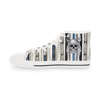 Men's High-Top Sneakers, Vivid Creations Designer Shoes