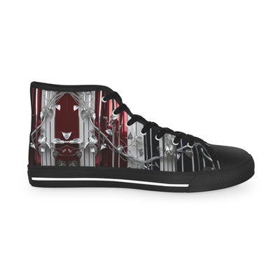 Men's High-Top Sneakers, Vivid Creations Designer Shoes