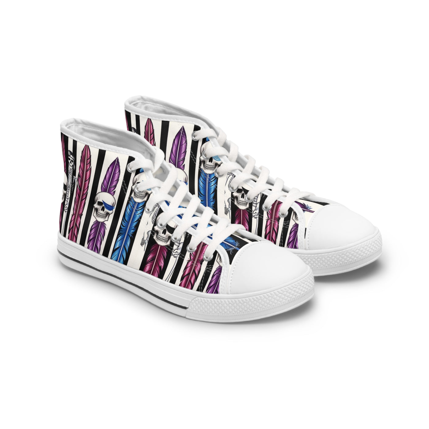 Women's High-Top Sneakers, Vivid Creations Designer Shoes