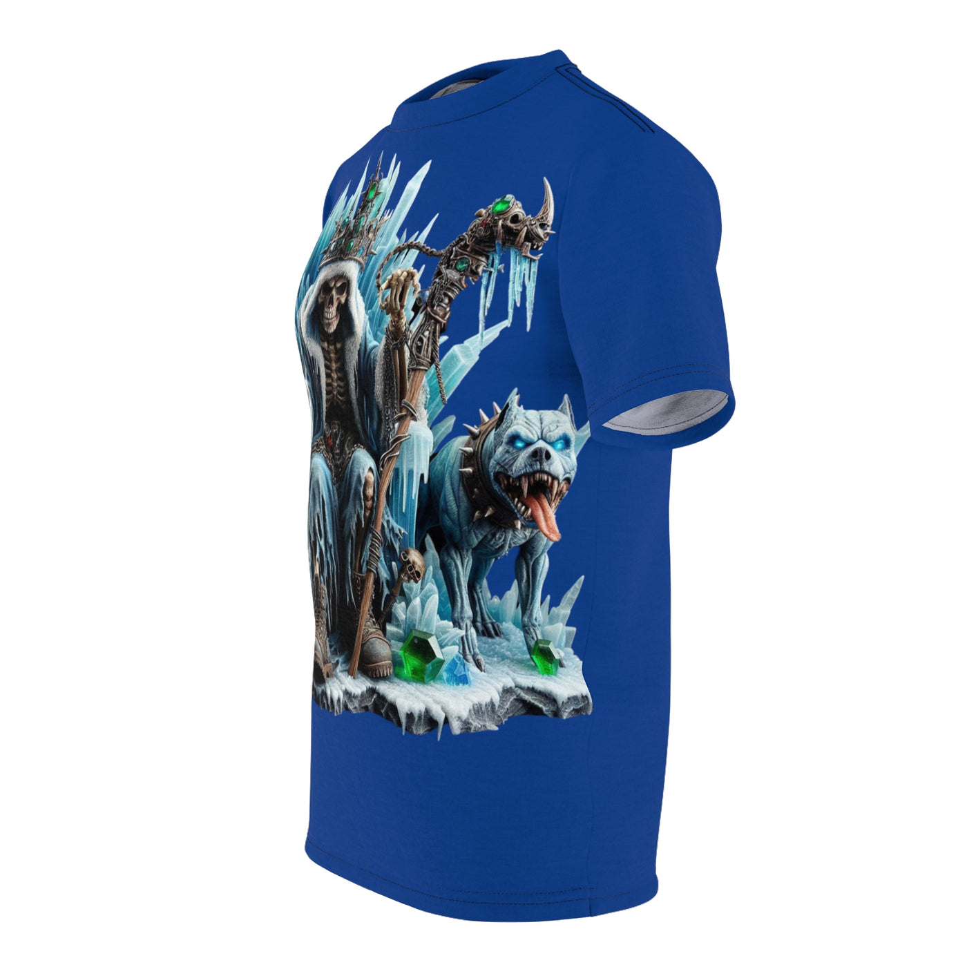 Graphic T-shirt - Skeleton Ice King W/ Pitbulls T-shirt