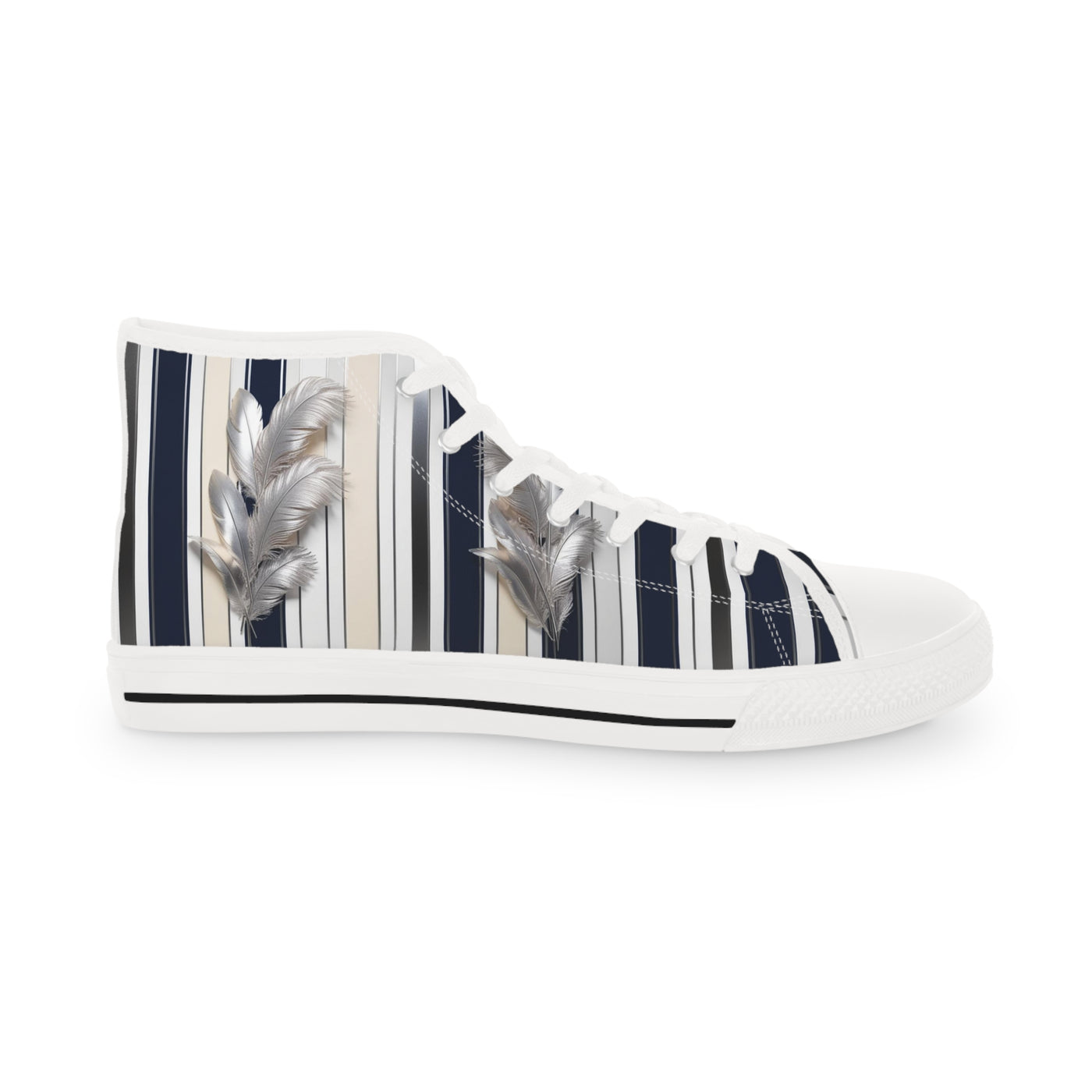 Men's High-Top Sneakers, Vivid Creations Designer Shoes