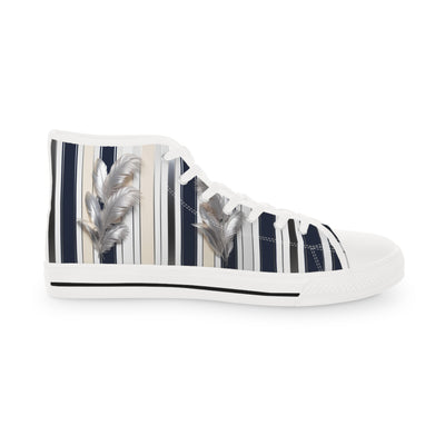 Men's High-Top Sneakers, Vivid Creations Designer Shoes