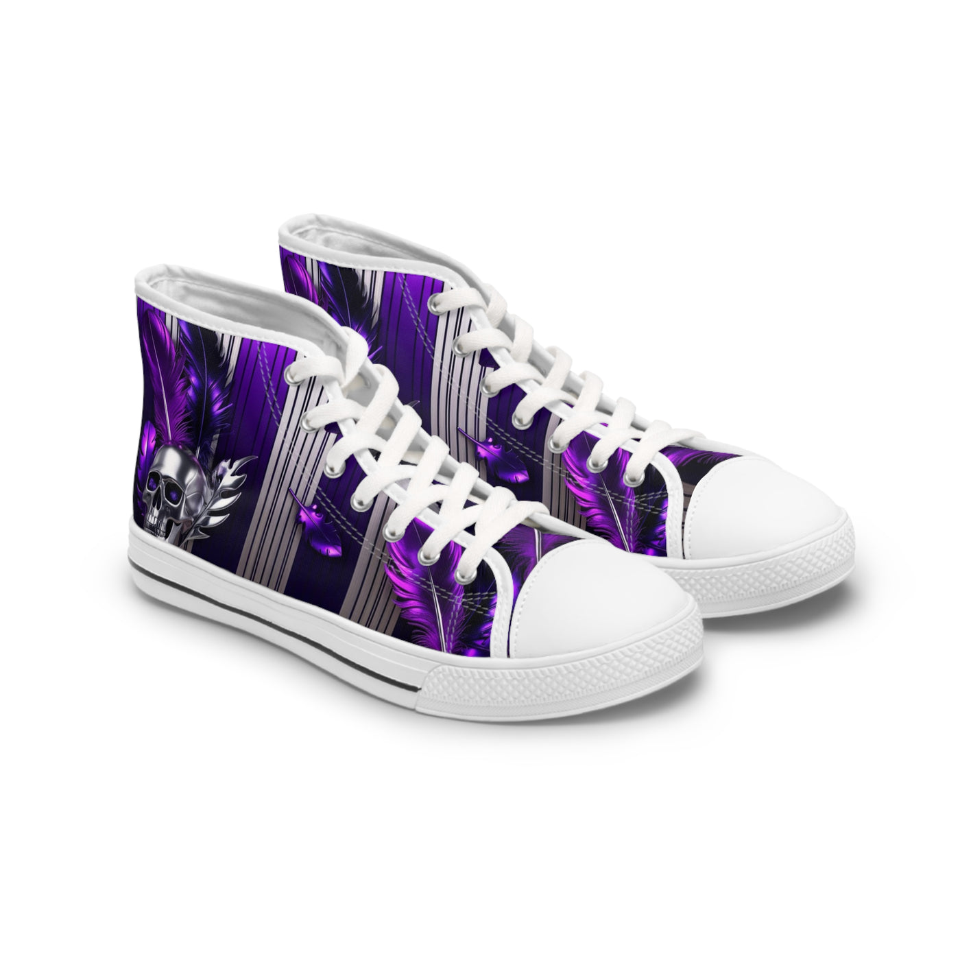 Women's High-Top Sneakers, Vivid Creations Designer Shoes