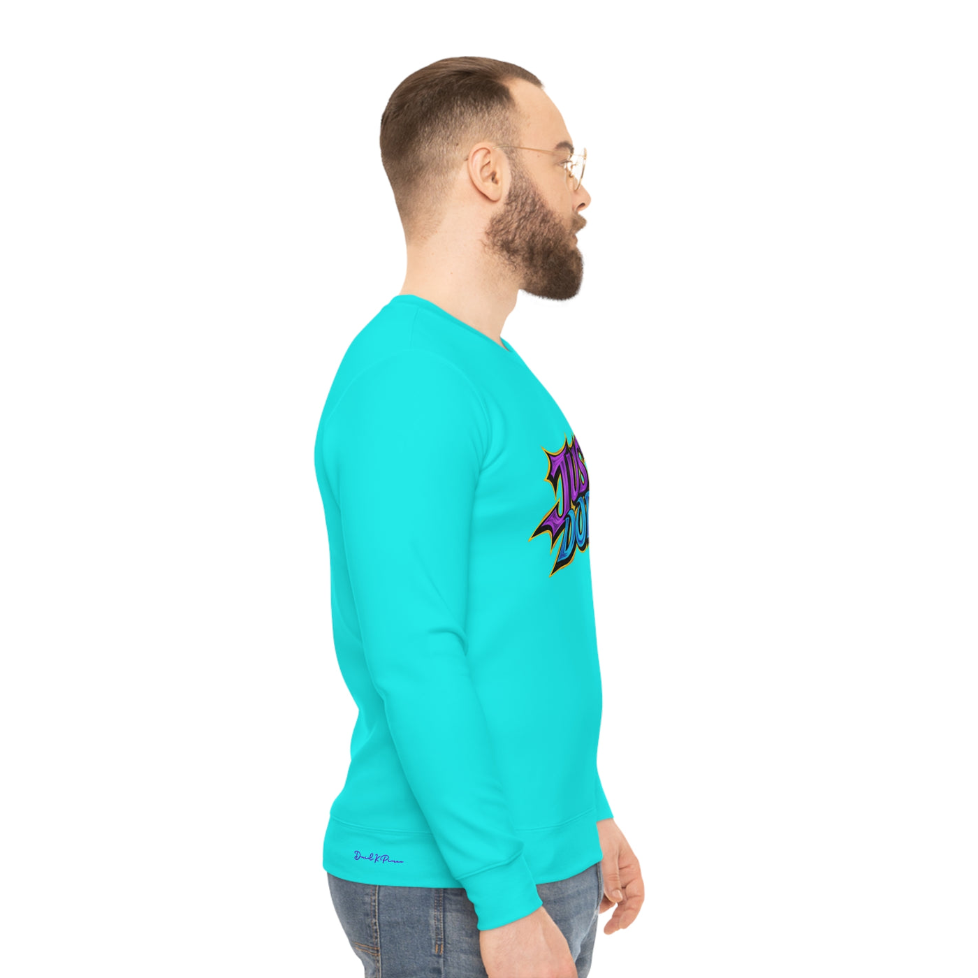 Lightweight Graphic Sweatshirt, Vivid Creations Just Dope Sweatshirt