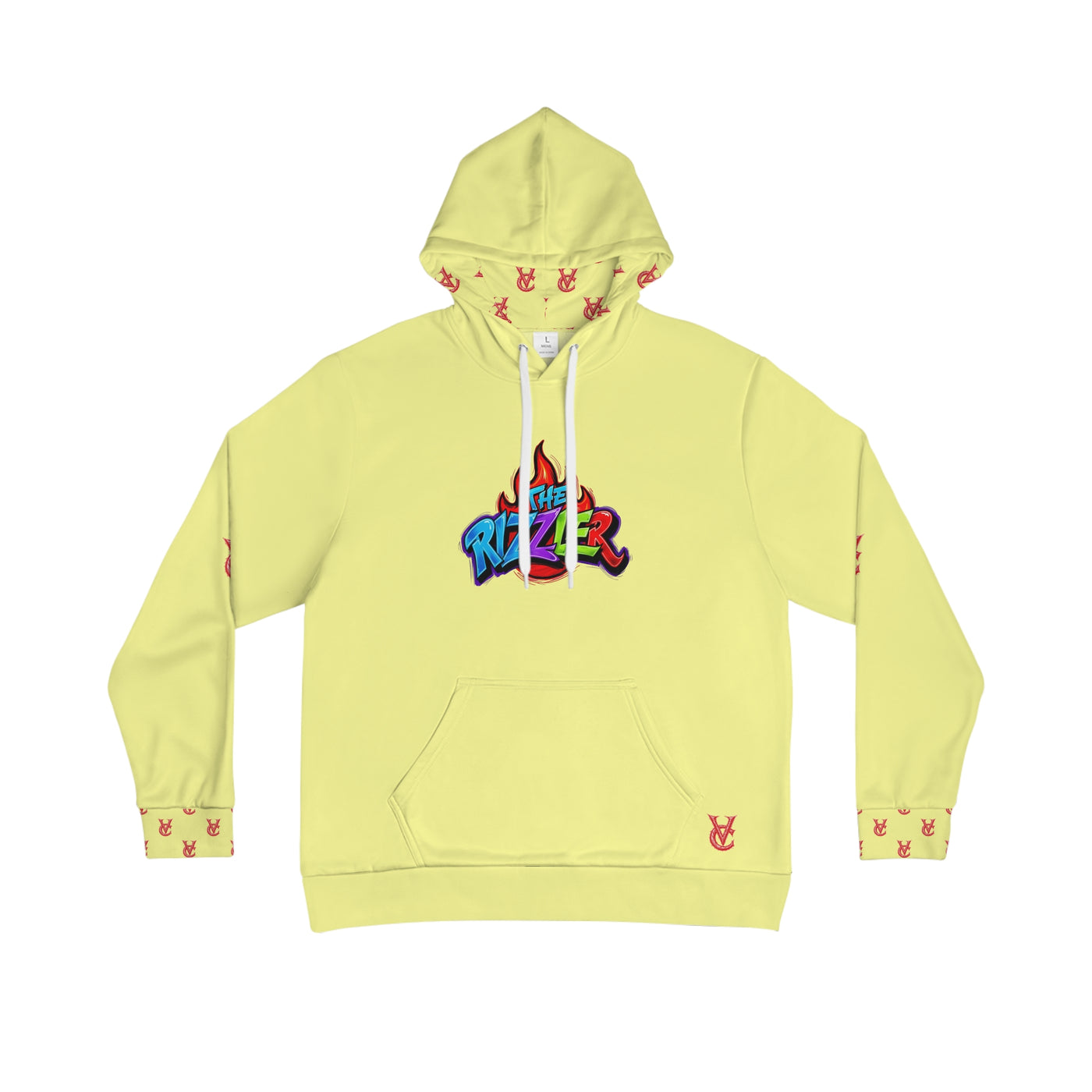 Men's The Rizzler Hoodie, Vivid Creations Graphic Hooded Sweatshirt