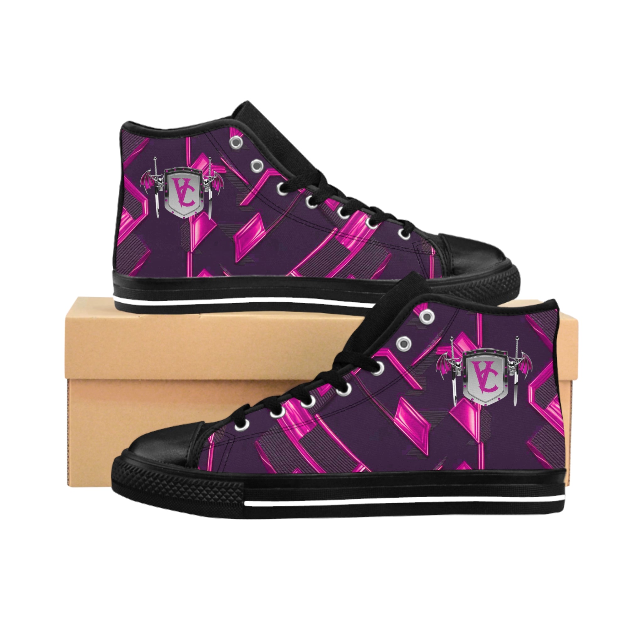Vibrant Men's Classic Sneakers - Stylish High Tops for Everyday Adventure