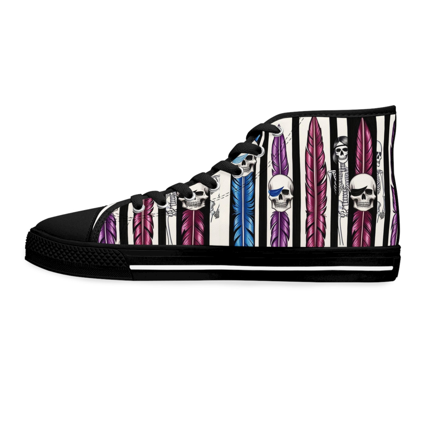 Women's High-Top Sneakers, Vivid Creations Designer Shoes