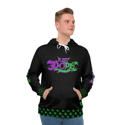 Just Dope Unisex Hooded Sweatshirt, Vivid Creations Graphic Sweatshirt, Best Hoodie for Men & Women