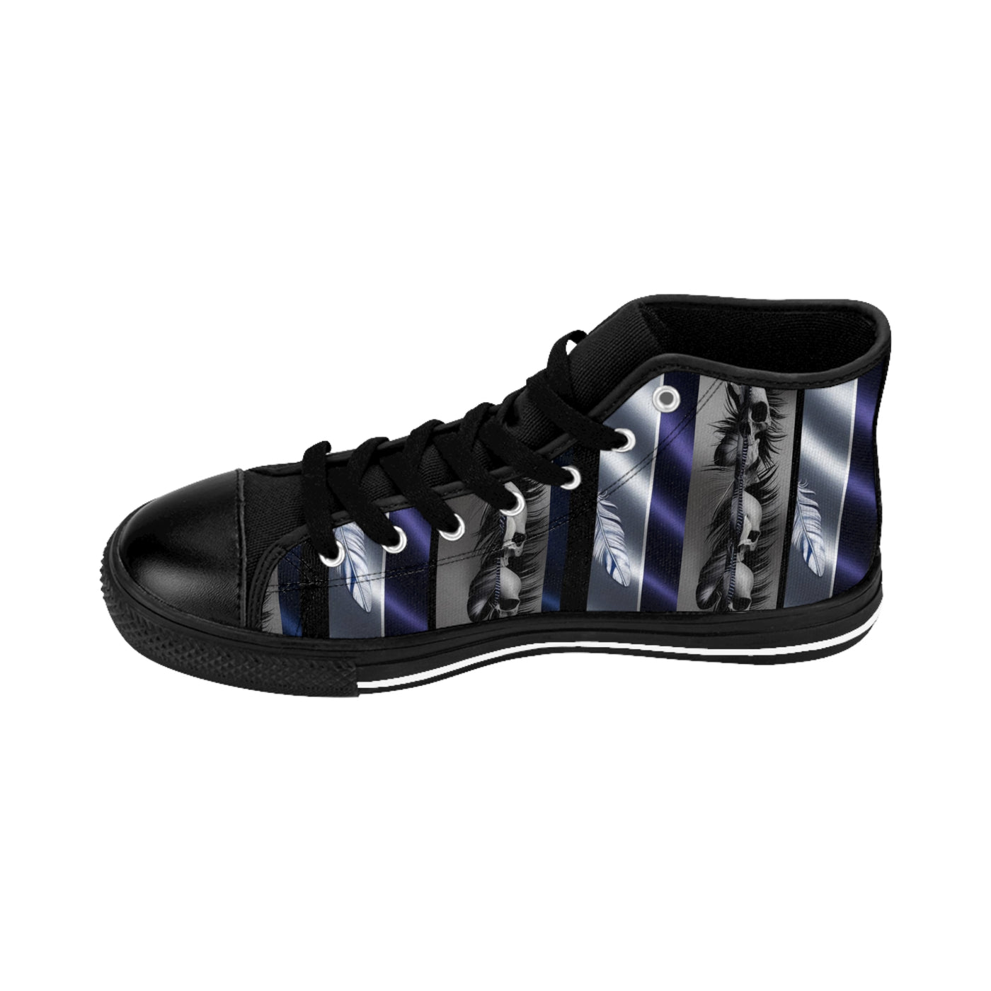 Men's Classic High-Top's Sneakers, Vivid Creations Designer High-top's