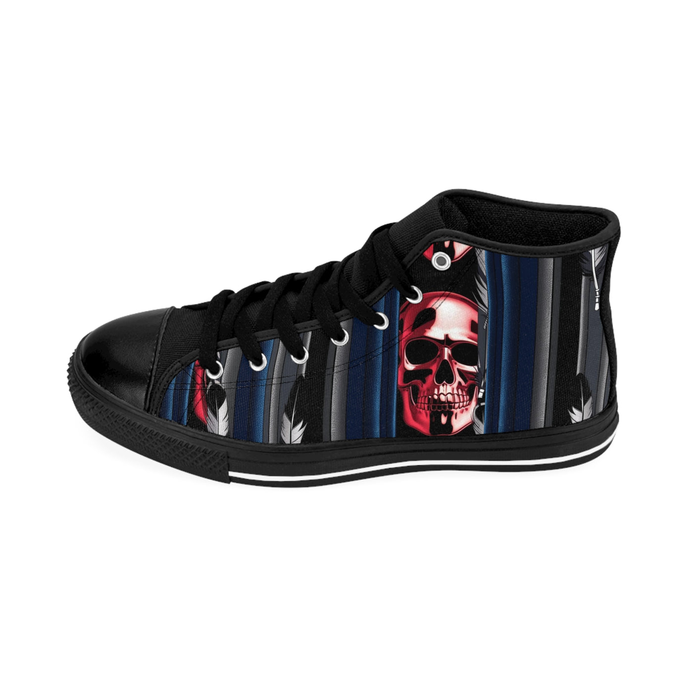 Men's Classic High-Top's Sneakers, Vivid Creations Designer High-top's