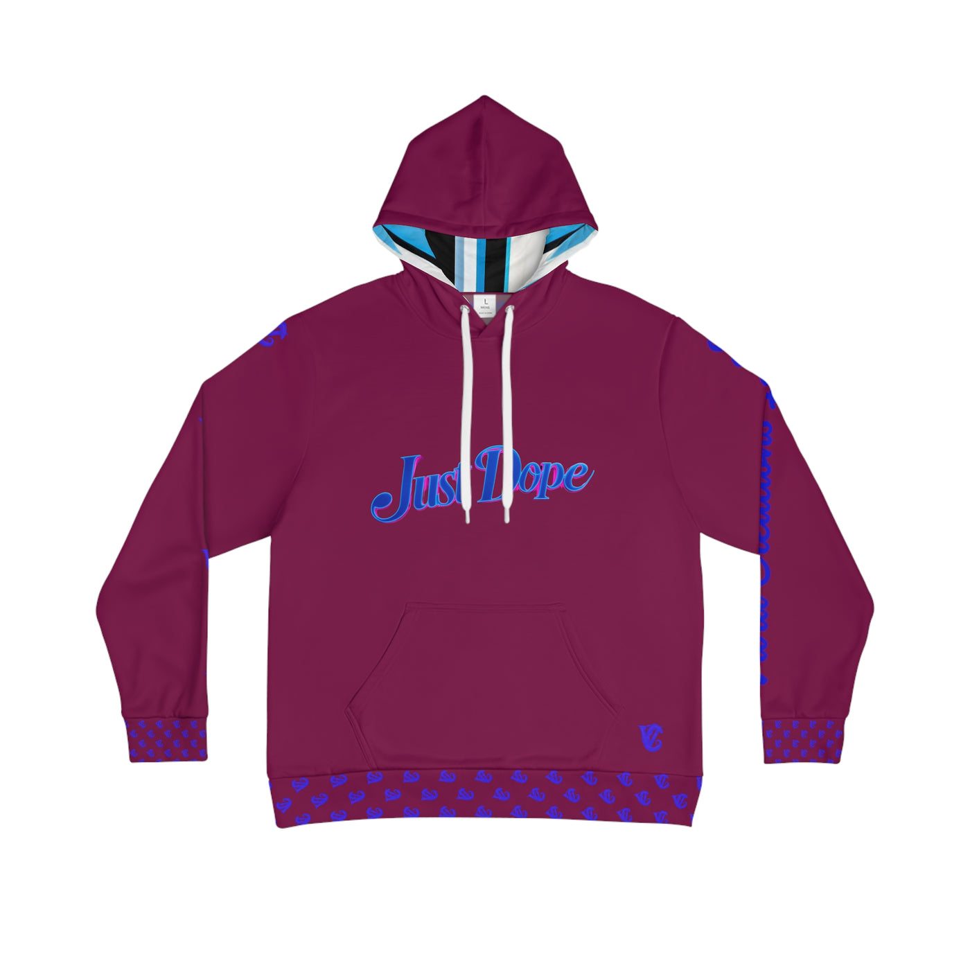 Just Dope Unisex Hooded Sweatshirt, Vivid Creations Graphic Sweatshirt, Best Hoodie for Men & Women