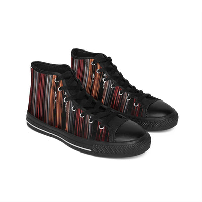 Men's Classic High-Top's Sneakers, Vivid Creations Designer High-top's