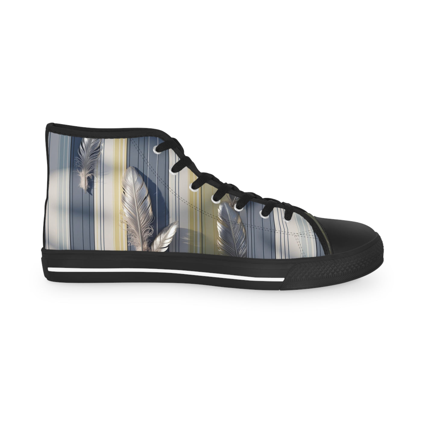 Men's High-Top Sneakers, Vivid Creations Designer Shoes