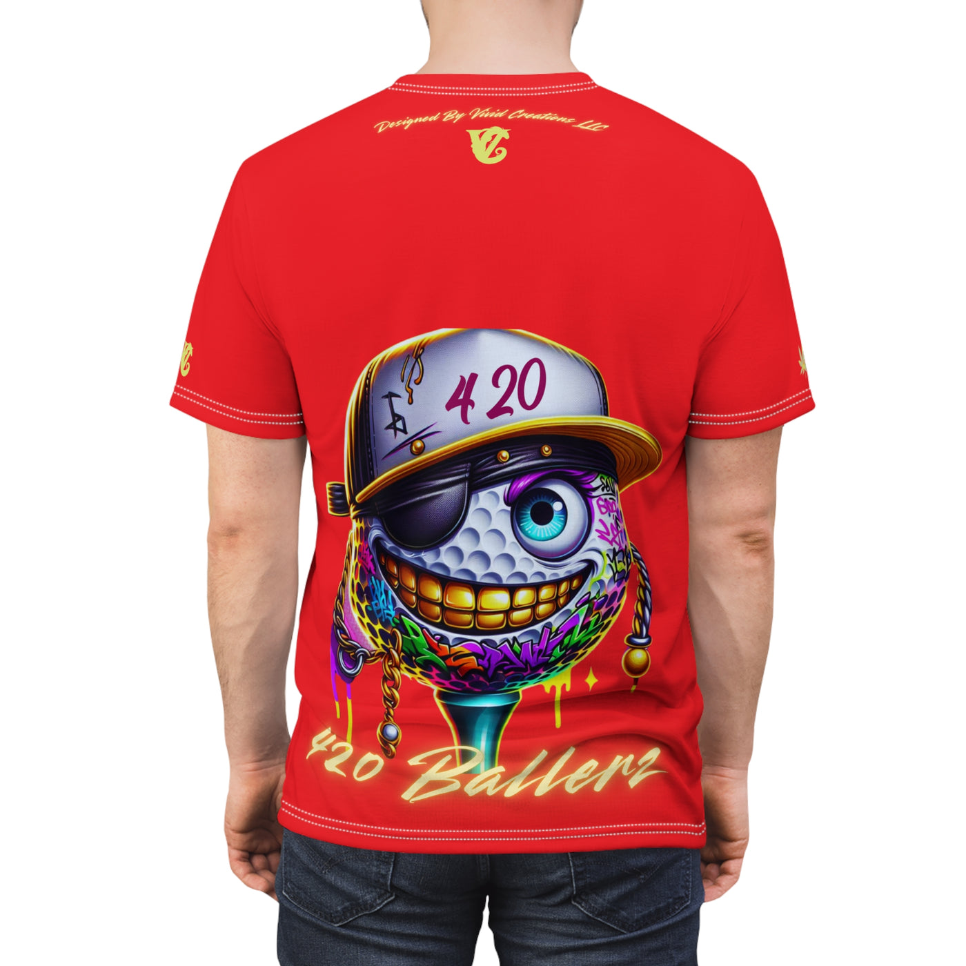 Golf T-shirt, 420 Ballerz Collection 011 T-shirt