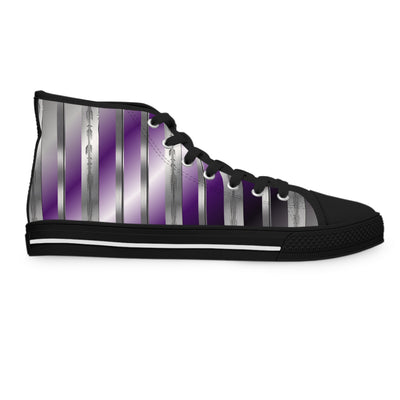 Women's High-Top Sneakers, Vivid Creations Designer Shoes