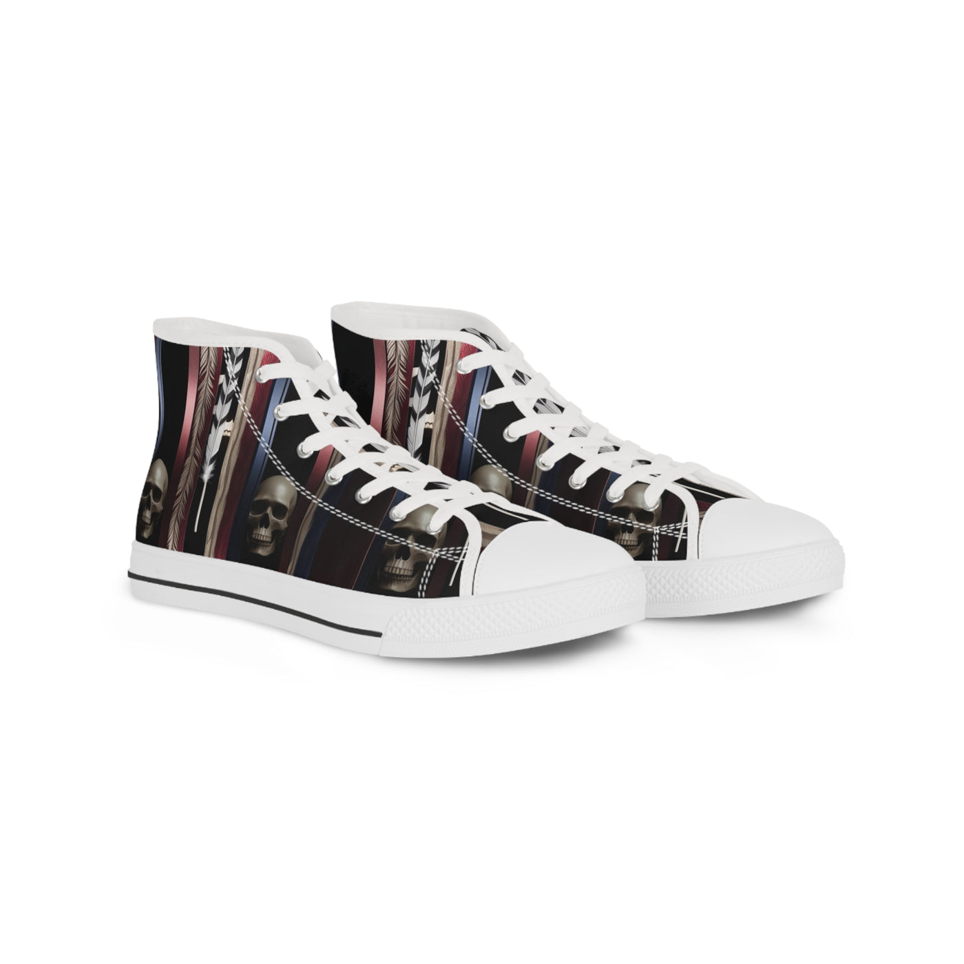 Men's High-Top Sneakers, Vivid Creations Designer Shoes