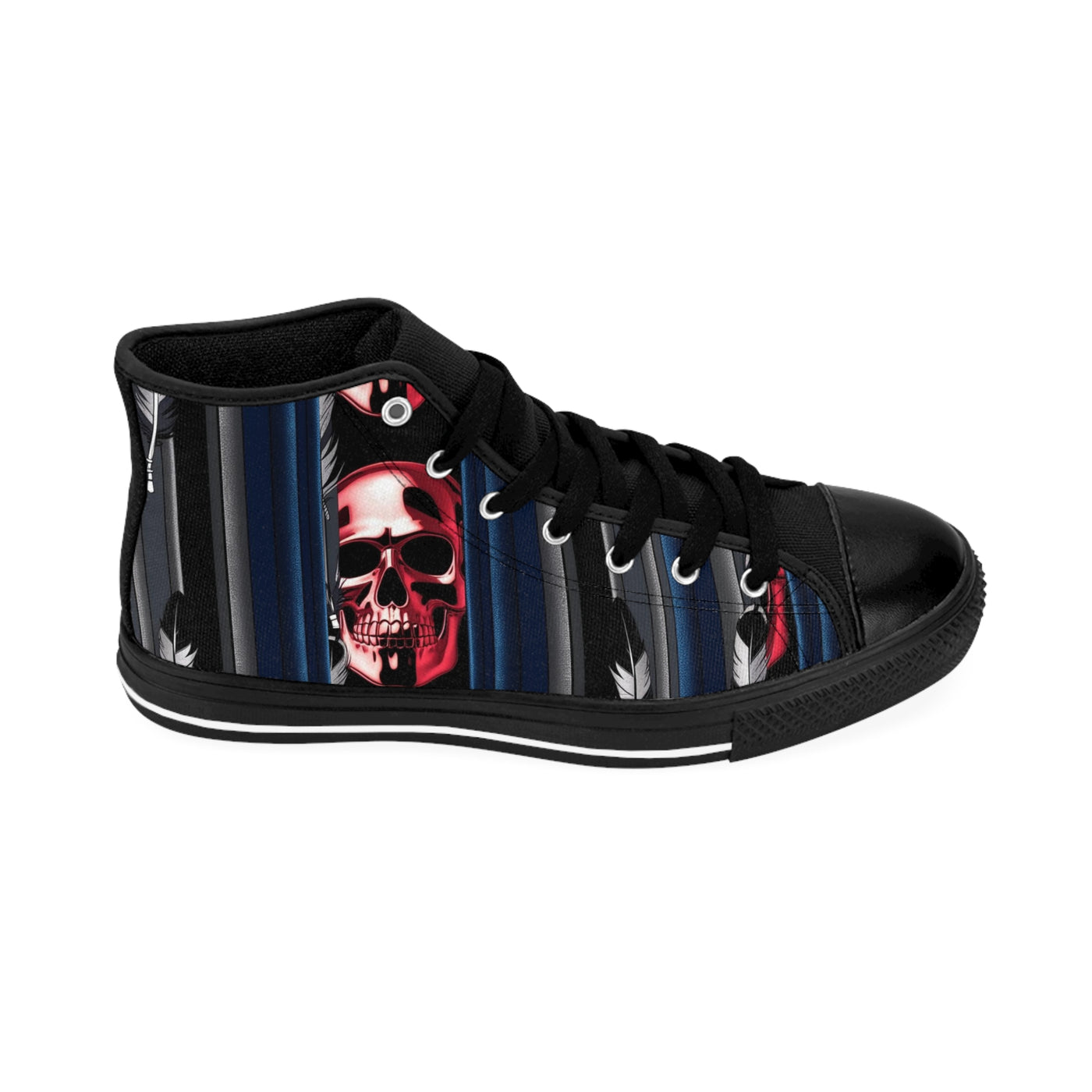 Men's Classic High-Top's Sneakers, Vivid Creations Designer High-top's