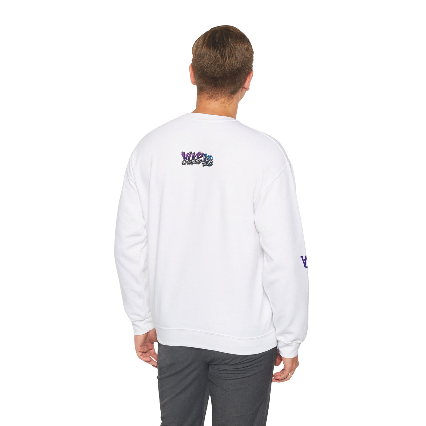 Lightweight Graphic Sweatshirt, Vivid Creations Just Say No Sweatshirt