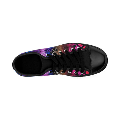 Vibrant Snakeskin Women’s Sneakers - Stylish Footwear for Bold Fashionistas