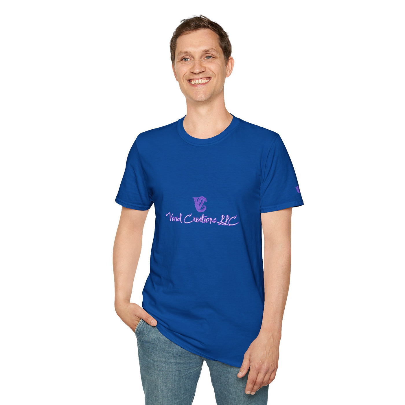 Unisex Soft-style Golfer 4 Life T-Shirt, Vivid Creations Tee